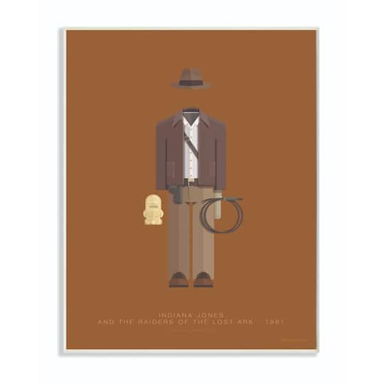 Stupell Industries Indiana Jones Fashion Design Wall Plaque